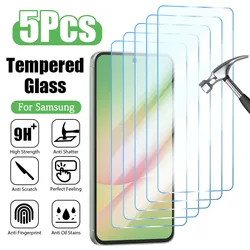 Premium 5 - Pack Tempered Glass Screen Protector Set - Galaxy A23 5G (Tempered Glass)