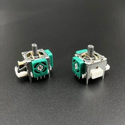 Pair of Enhanced 3D Analog Joystick Thumb Sticks (Green)