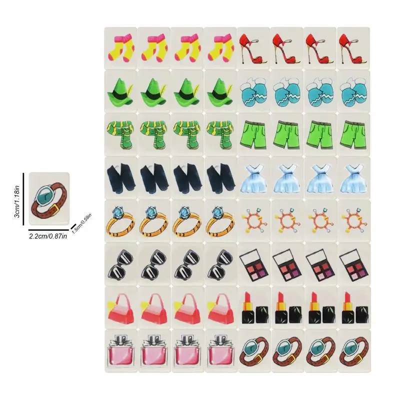Mahjong Family Game Classic Game MAh Jongg Mahjong Party Game Classic Strategy Game Mahjong Kit For Family Gatherings Camping 5