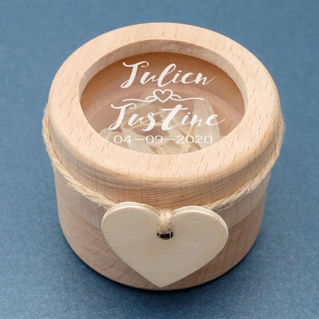 

Wedding Ring Box Custom Wood Ring Box Engagement Ring Box Personalized Ring Bearer Ring Box Proposal Ring Holder Wedding Decor
