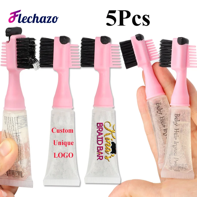 Edge Control Brush Logo Travel Edge Control Gel Baby Hair Brushes