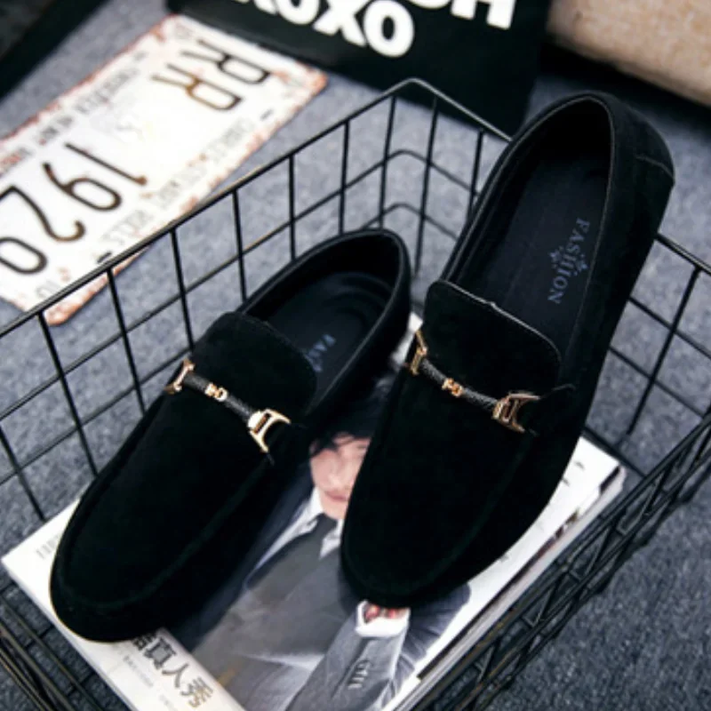 Men's Casual Shoes Soft Comfortable Driving Moccasins Slip on Loafers for Men Lightweight Flat Walking Shoes Sapatenis Masculino 2