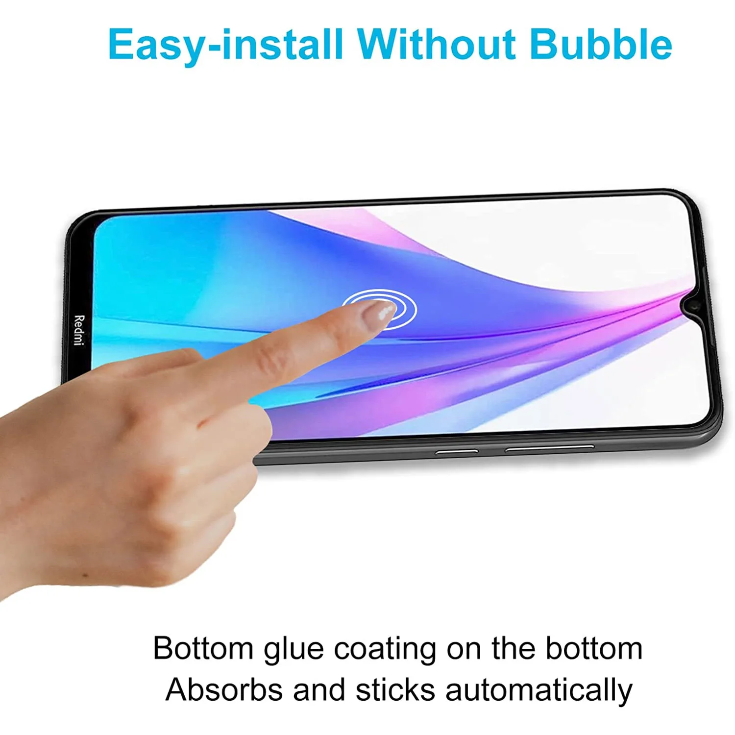 2/4pcs gehärtetes Glas für Xiaomi Redmi Note 8 Note8t Note8pro Displays chutz folie – Detail 5