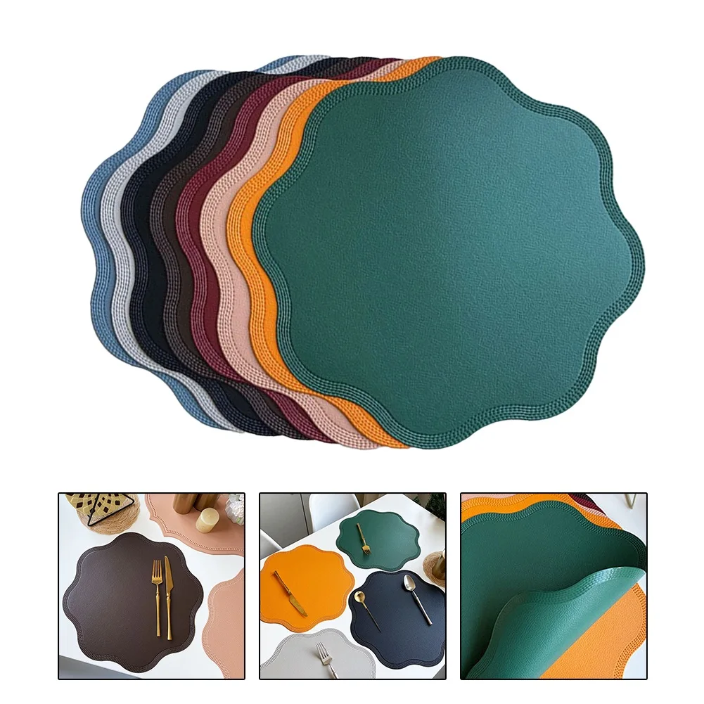

6 шт., кухонные салфетки из ПВХ, 38x38 см