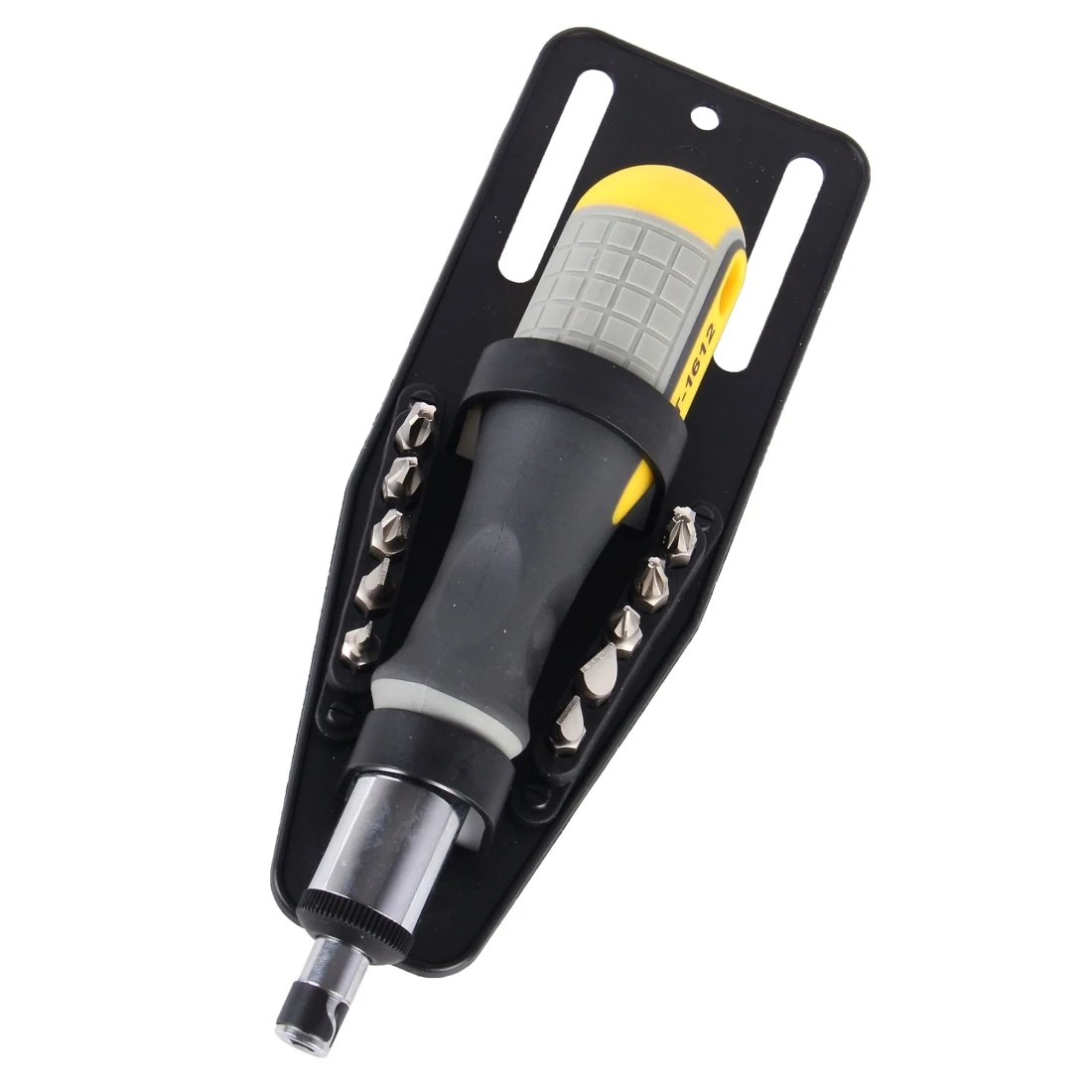 Multibit Ratcheting Screwdriver With 10 Assorted Bits Sheet Metal