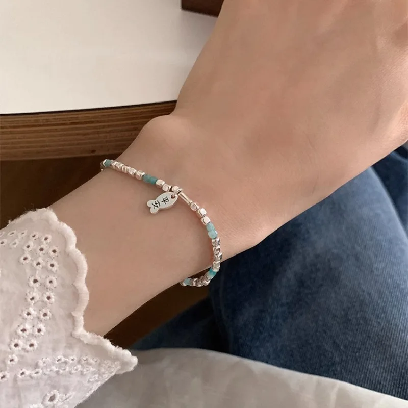

Женский браслет из серебра 925 пробы, с кристаллами