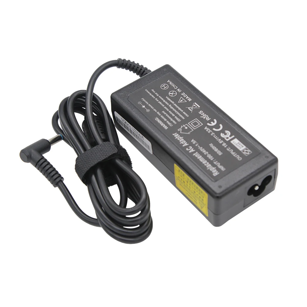 65W Laptop Charger For HP Envy 17-j010us Pavilion 15-j000 Chromebook 11 G4 G5 EE 14 G3 246 G4 248