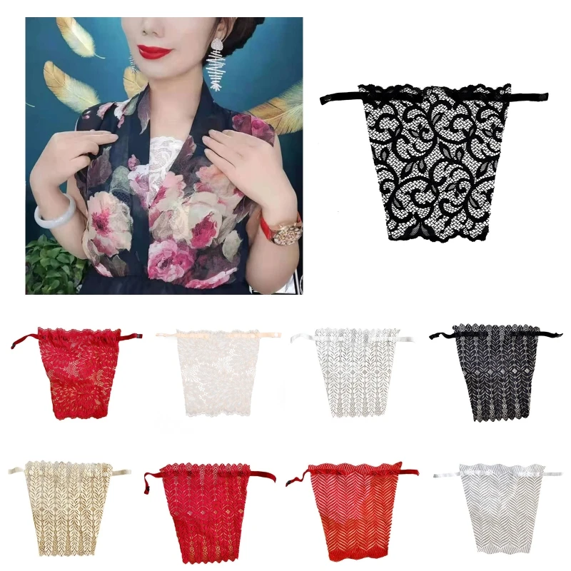 Fashion Women Summer Clip-On Floral Leaves Lace Mock Camisole Bra-D-ONE  SIZE FITS ALL @ Best Price Online