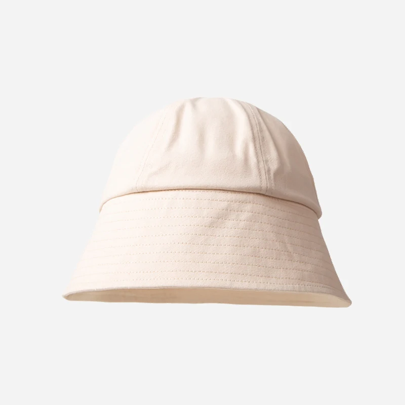 

Bucket Hat Women Spring Summer Beach Accessory Solid Color Sun Protection Brim Cap For Holiday