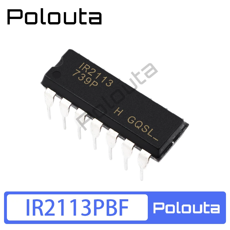 

5 Pcs POLOUTA IR2113PBF IR2113 IR2113-1 DIP-14 Gate Driver IC Chip Integrated Circuit Arduino Nano Electronic Kit Free Shipping