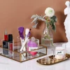 Acrylic Makeup Organizer Cotton Swabs Qtip Container Cosmetic Jewelry Cotton Pad Storage Box for Bathroom Organization 3