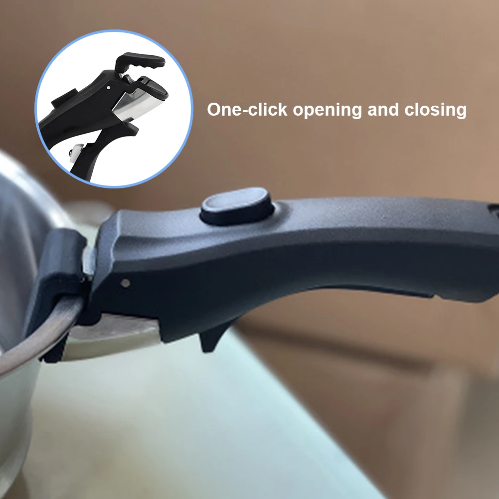 Removable Pot Handle Anti-scalding Holding Handle Detachable Frying Pan Handle Handgrip for Kitchen Pot Pan Cookware Accessories