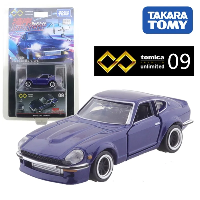 

Takara Tomy Tomica Premium Unlimited 09 Wangan Midnight Fairlady Z Diecast Model Car Toy Gift for Boys and Girls Children