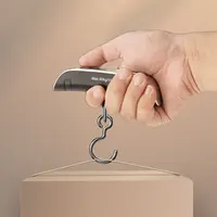 50kg/110lb Electronic Hanging Suitcase Travel Weighs LCD Display Pocket Electronic Suitcase Travel Scale Portable Scale