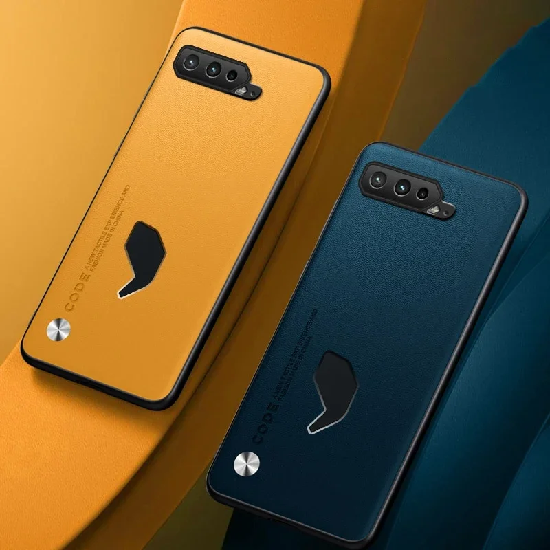 Luxury Silicone Full Protection Phone Case with PU Leather Design