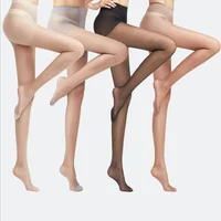 Collants en Nylon Ultra-fins sans couture pour femmes, bas transparents à orteils, Sexy, chaussettes transparentes, 4 paires/lot 6