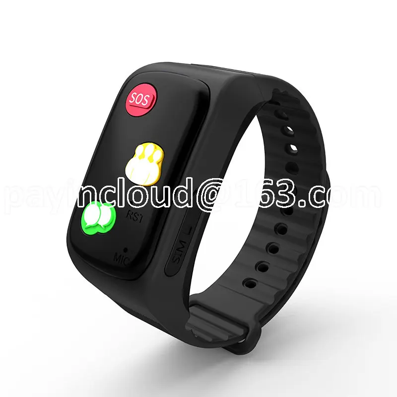 

Elderly Positioning Bracelet Phone Anti-Lost Watch Chasing Tracking Device Dementia GPS Heart Rate Blood Pressure One-Click SOS