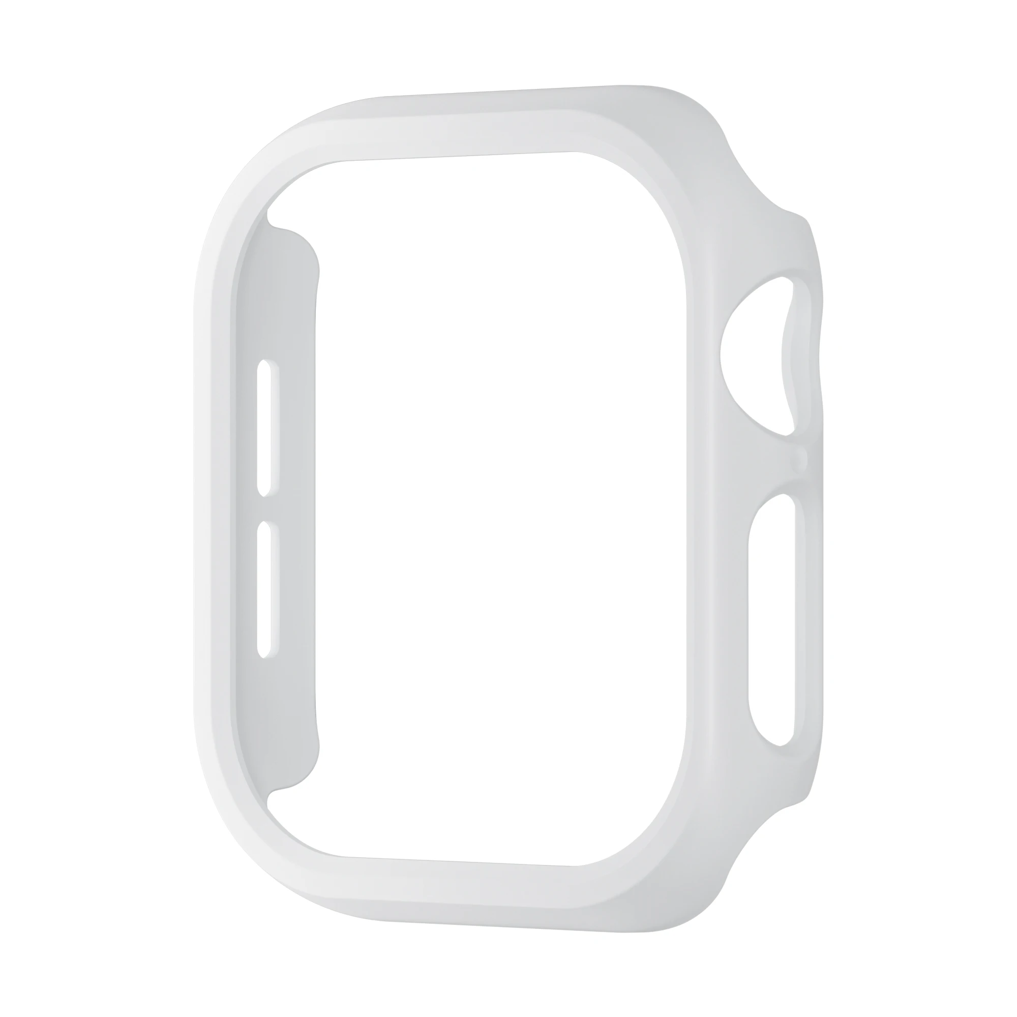 Sleek Hollow Protective Frame for Apple Watch - Hard Bumper Shell Cover