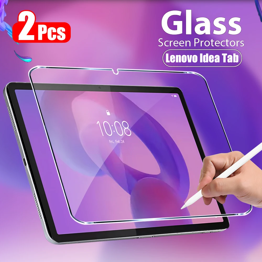 Tempered Glass Screen Protector 2pcs For Lenovo Idea Tab Plus Pro 12.7 11 12.1 inch 9H Film