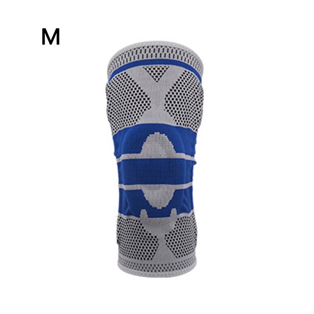 Knee Pads Support Silicone Spring Knee Protector Brace Basketball Running Kneepad Tactical Kneecap Fitness Accessoriy