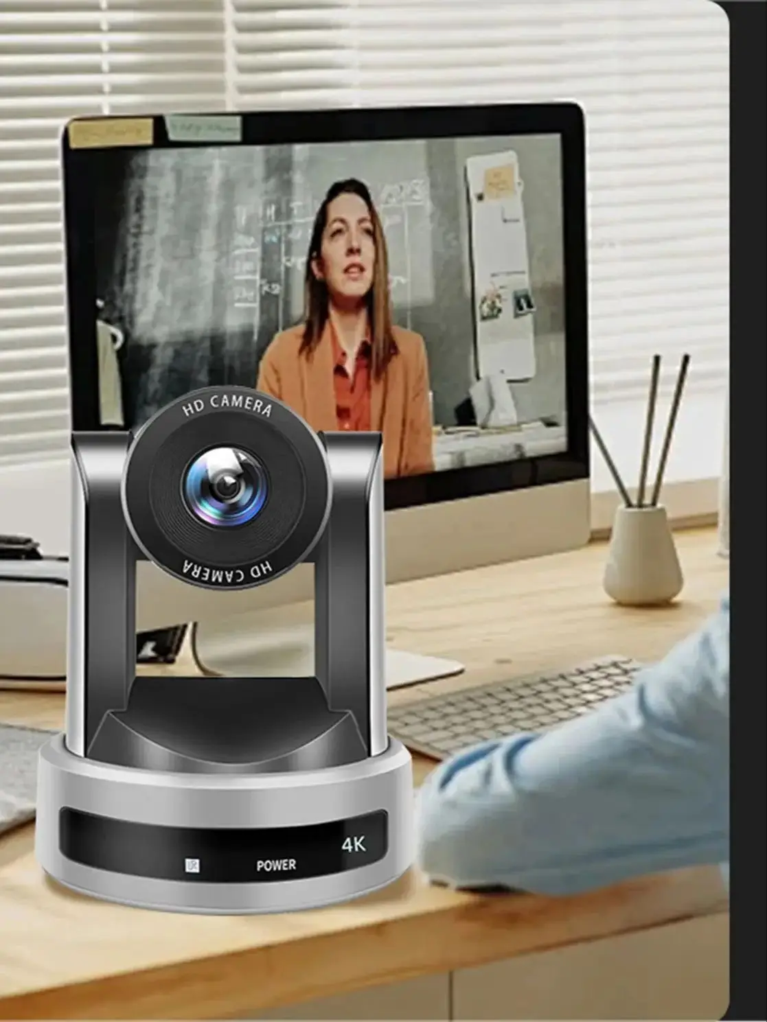 JIANSHIAV 교회 회의용 회의 카메라, 4K SDI PTZ 카메라, HDMI IP 라이브 스트리밍 카메라, 지지대 POE NDI, 10X, 12X, 20X 줌