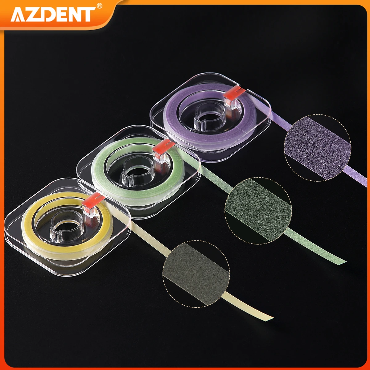 Azdent 6m Dental Resin Polishing Strip 4mm Abrasive Strips Shaping Pre