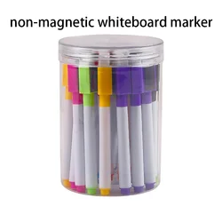 Magnetic Erasable Whiteboard Markers - Comfortable Grip for Teaching and Meetings (24 Pcs BuDaiCi)