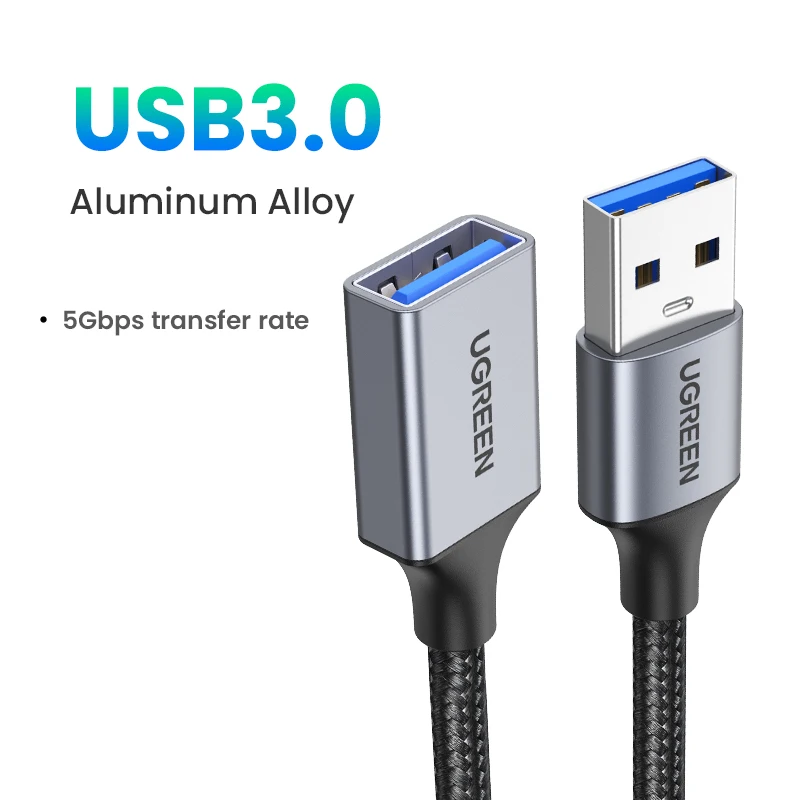 USB 3.0-Metal Grey