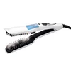 Professional Hair Straightener Brush Heating Hot Hair Combs Dual Voltage Titanium Curling Iron Steam Flat Iron 5