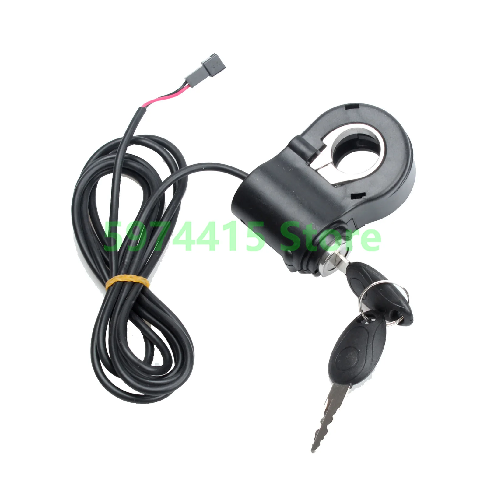 Electric Scooter Spare Parts Universal Electric Bicycle Biking Portable Dustproof Cycling Parts for Electric Scooter Ignition Switch Key Power Lock