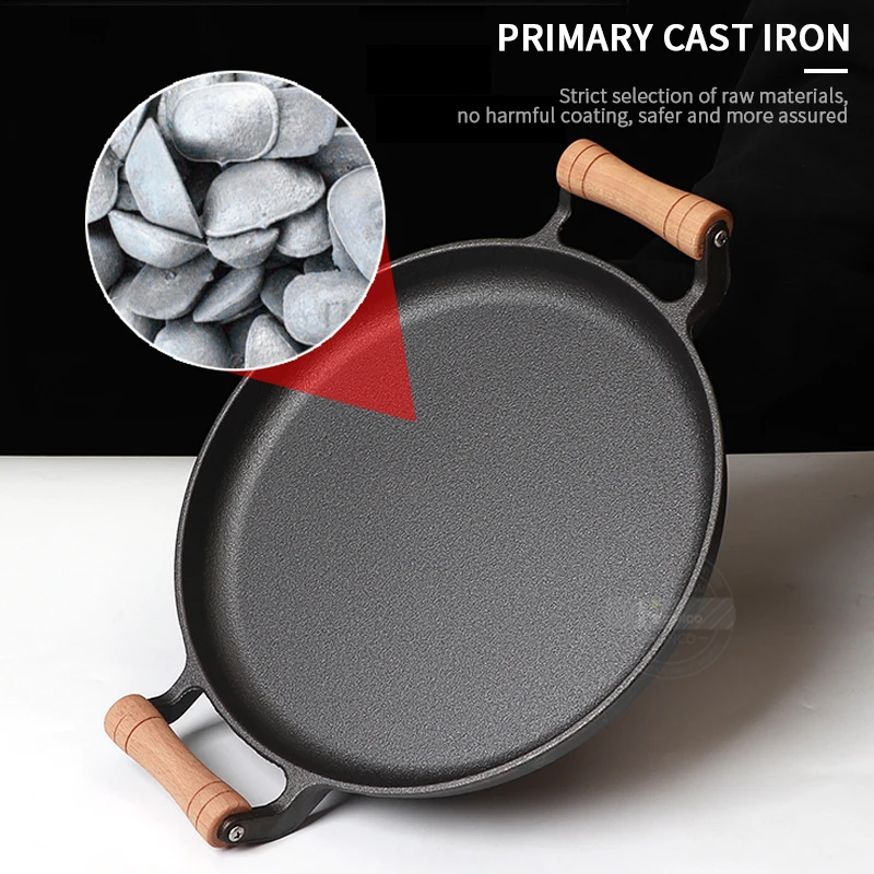 Pan-à-moi gietijzeren grillpan met excalibur coating 28x28cm | PV-PAM