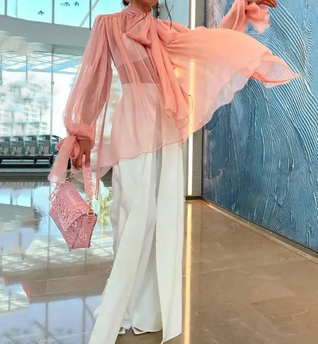 

Temperament Summer New Pants Set for Woman 2023 Fashion New Loose Solid Color Straps Design Two Piece Set for Women Office
