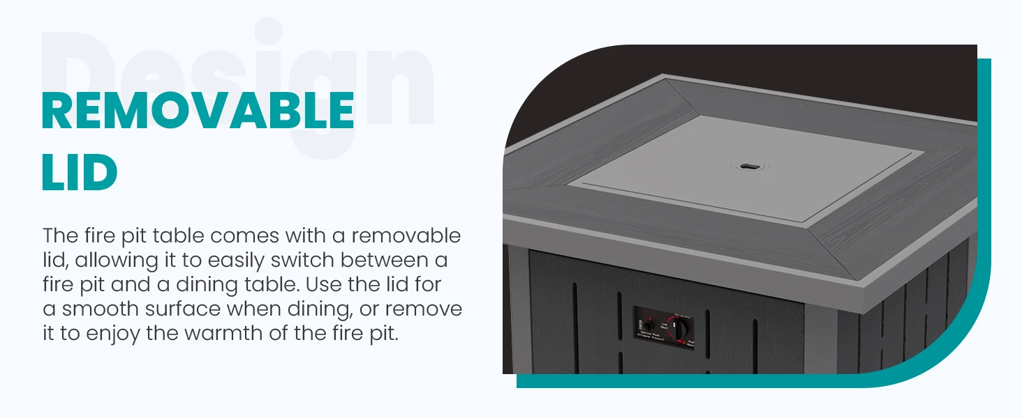Removeable Lid