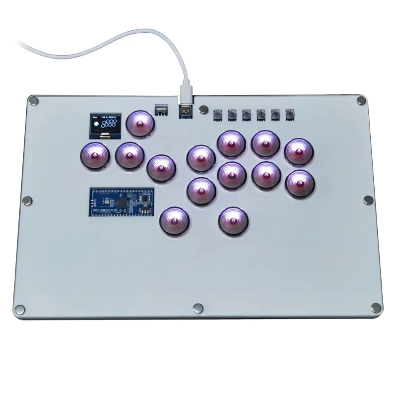

Fight Arcade Joystick Hitbox Controller Keyboard Mechanical Button for PC