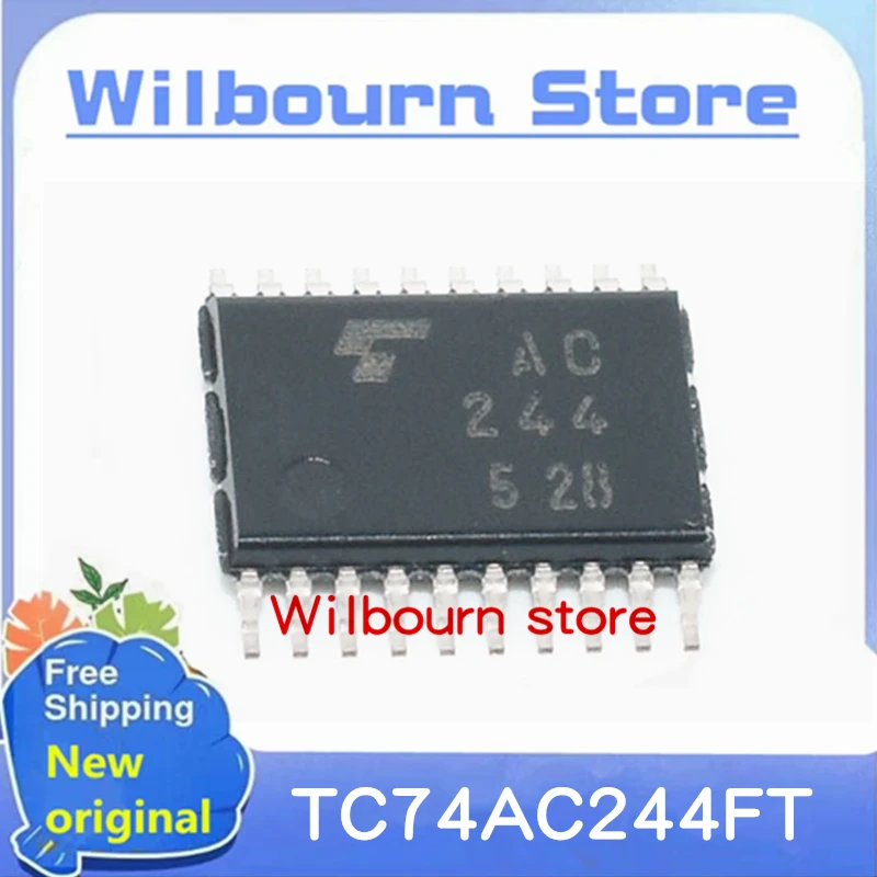 

10pcs/Lot TC74AC244FT 74AC244 AC244 TSSOP-20P New Original