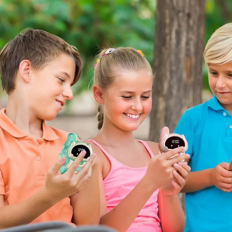 Walkie Talkies For Kids Walky Talky Outdoor Game Two-Way Radio Walky Talky Watch Children Long Range Interphone toy gift 3