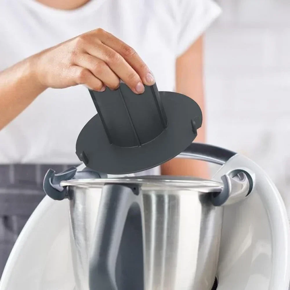 Blender Part Splash Guard Lid for Thermomix TM6 TM5 Plastic Anti Splash Kitchen Mixer Cover for Replacement Clean and Convenient mixer blade cover food processor accessories