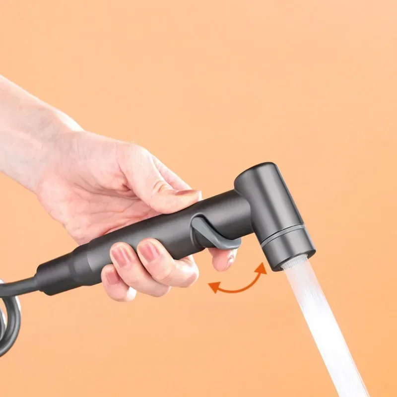 Handheld Bidet Sprayer Toilet Bidet Toilet Sprayer Set Spray Water Bathroom Shower Toilet sprinkle gun Angle Valve Accessories 2