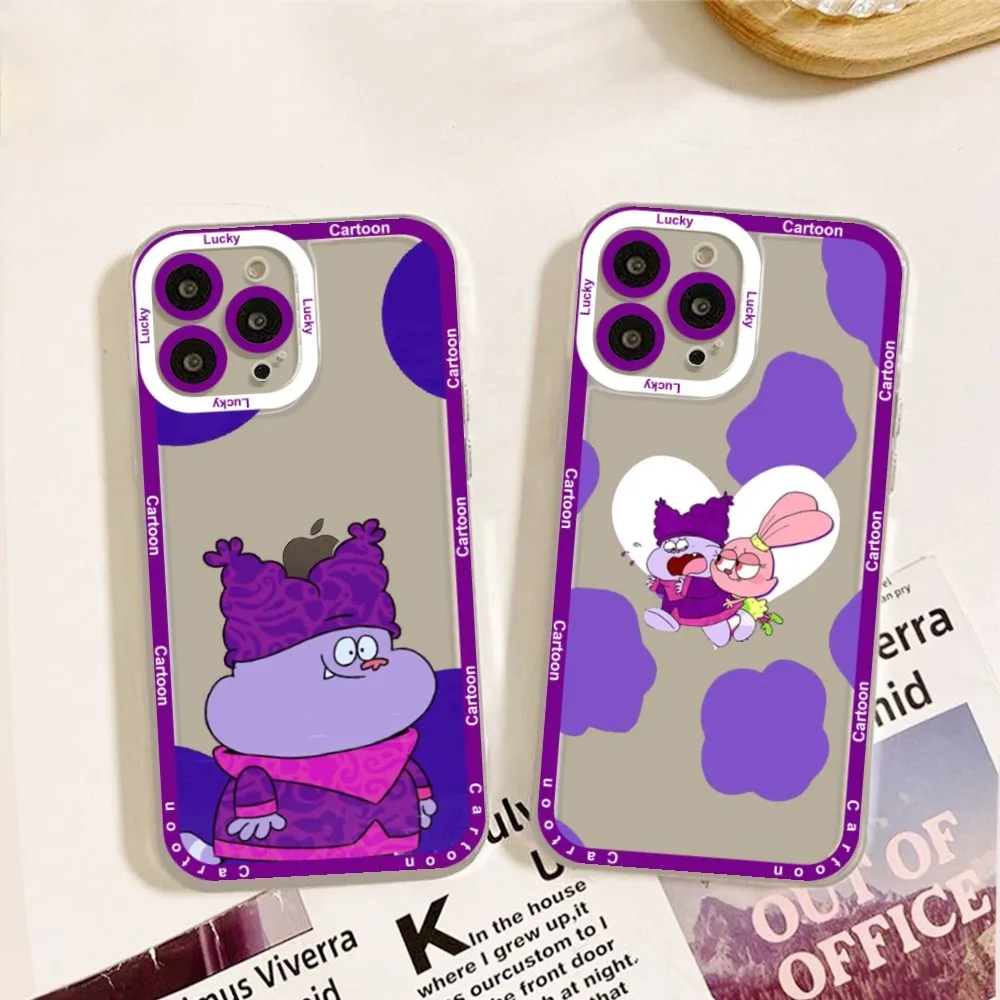 Custodia Per Telefono Chowder Cartoon Per Iphone 11,12,13,14,15,15 Pro,13 Promax,14 Plus,15 Mini