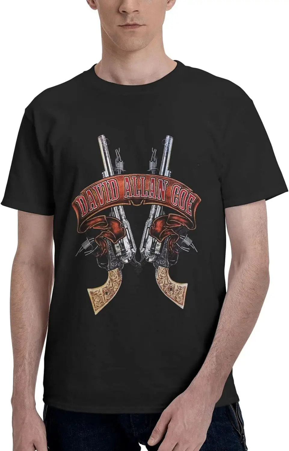 

Men Guys Shirt Crewneck Short Sleeve Tops Stylish Custom Tees Clothes