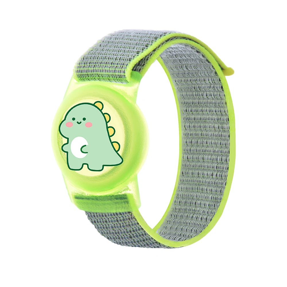 Kids' Adjustable Anti-Loss Nylon Wristband with Protective Bracelet Case