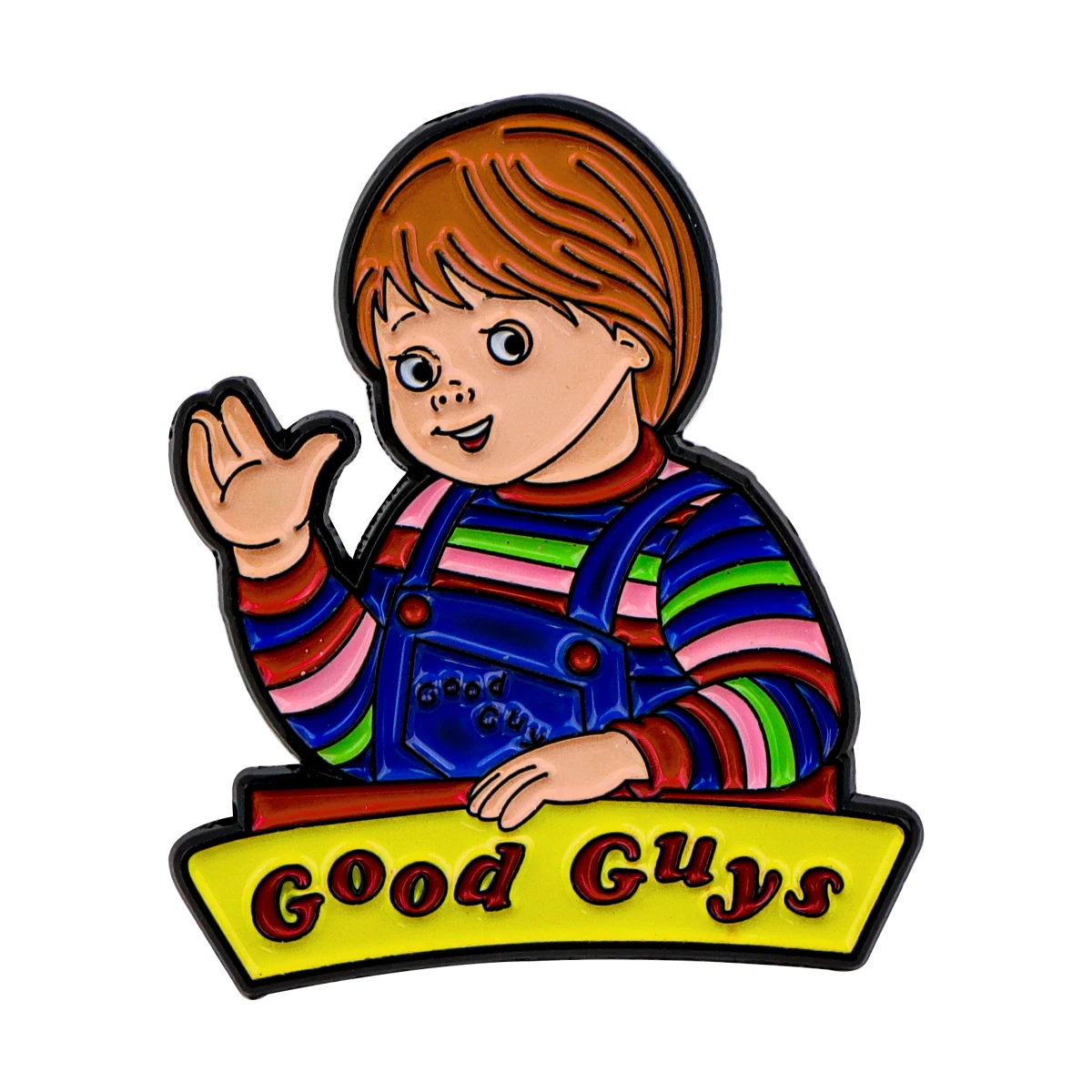 Spooky Enamel Pin Collection: Metal Brooch for Clothing & Accessories