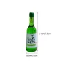 15 Pcs Mini Wine Bottles Realistic Simulation Korean Rice Decorative Vases Mini House Accessories Lifelike Resin Statues Home 6