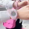 【Watch + Bracelet】Cat Ear Children's Silicone   Multi Functional Sports Electronic  Unicorn Bracelet Set 6