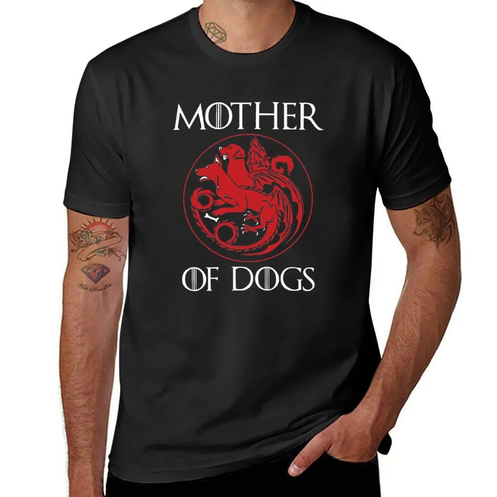 

Mother of Dogs Hot T-Shirt sublime kawaii clothes blanks plain black t shirts men