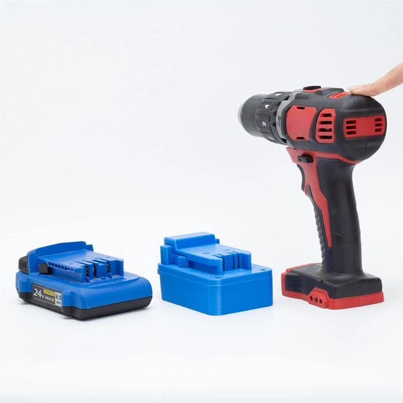 Adapter For Kobalt 24V Li ion Battery Convert To Milwaukee Cordless