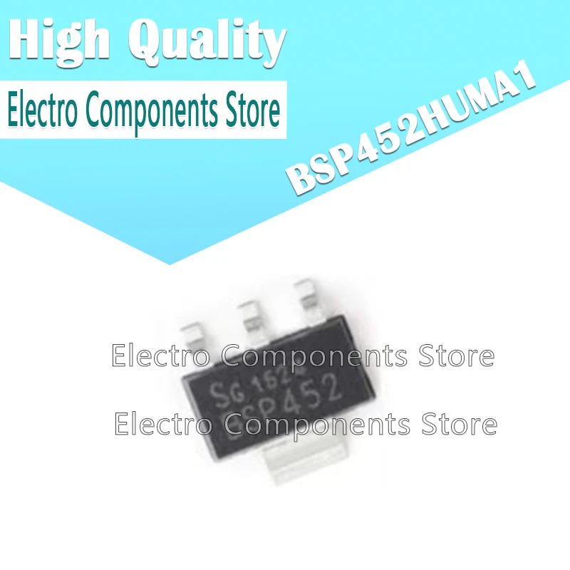 

5Pcs/Lot BSP452 SOT223 BSP452HUMA1 Driver Integrated IC Chip SOT223-4 BSP452 Power Supply Switch Transistor SOT-223