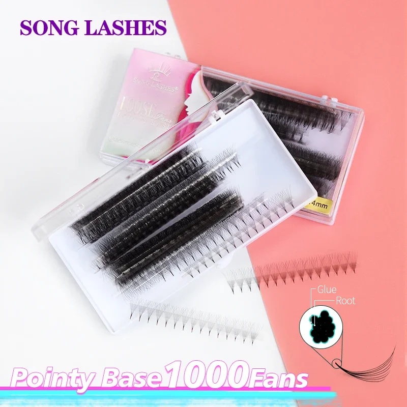 Songlashes Lieferant Ultra-Speed Promade Fans Großhandel Volumen Niedrige OEM/ODM Fans Lose Handmade