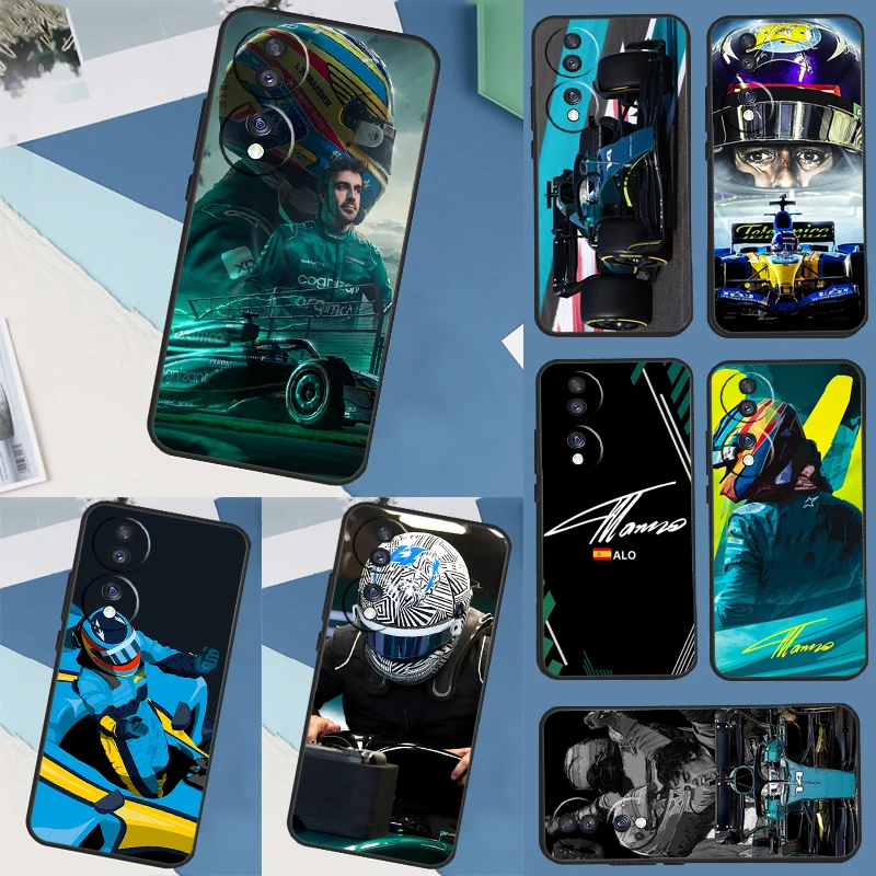 F1 Racing Fernando Alonso Case For Huawei Honor Magic 5 Pro X8 X9a 50 ...