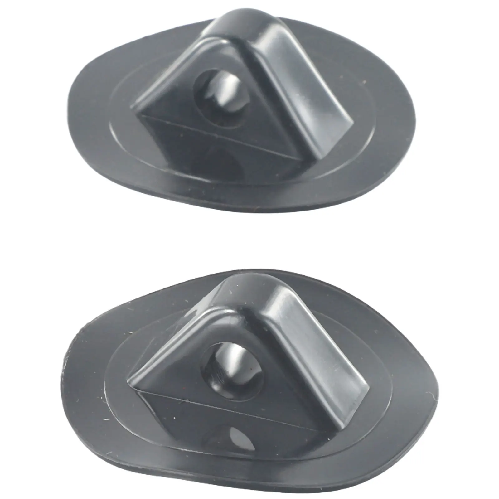 2 Stück Schlauchboot Sicherheitsseil Schnalle PVC Markise Schnalle Anker Seil Schnalle 2 x schwarze Ösen langlebiges Campingzubehör – Detail 5